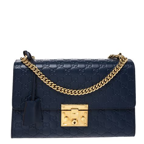 navy blue gucci bag.